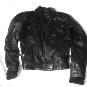 Bershka Black Leather Jacket